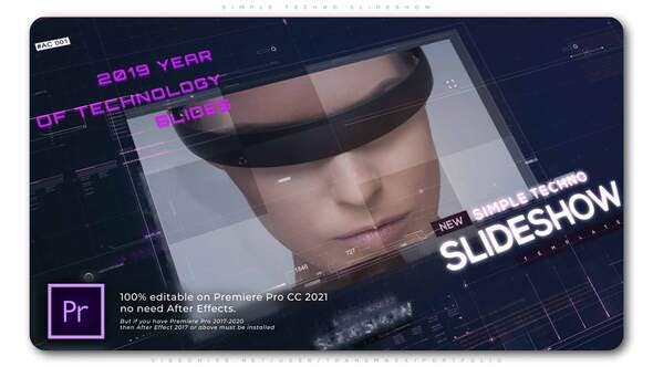 Simple Techno Slideshow - Download 33755202 Videohive