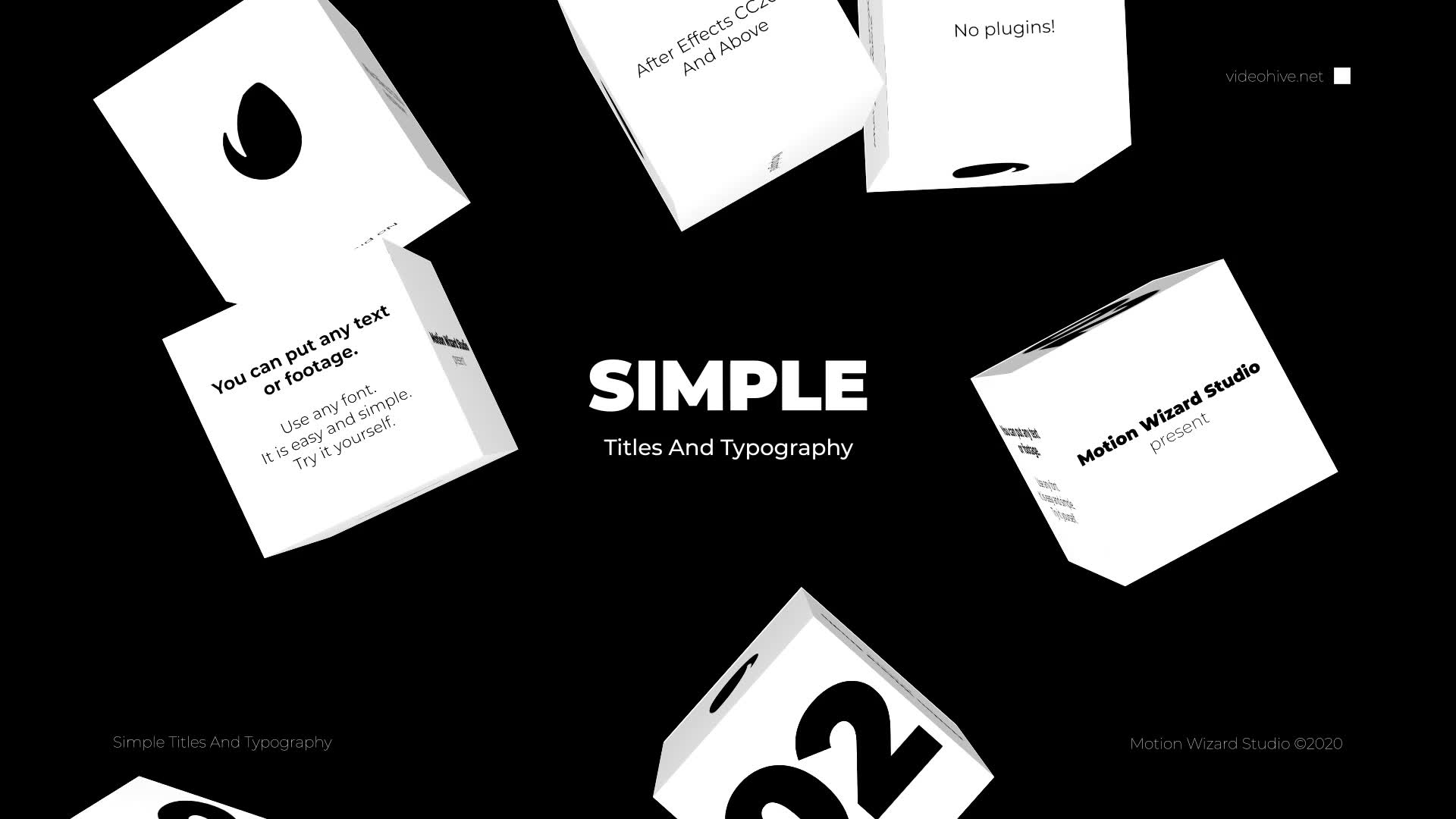 Simple Titles And Typography Videohive 26322417 Premiere Pro Image 3