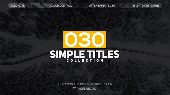 Simple Titles - Download Videohive 19626743