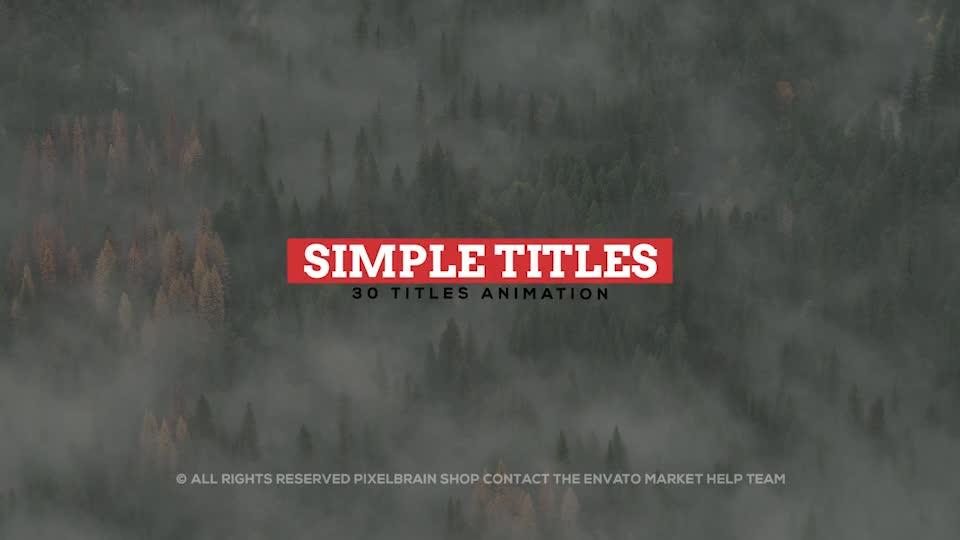 Simple Titles II - Download Videohive 20068606