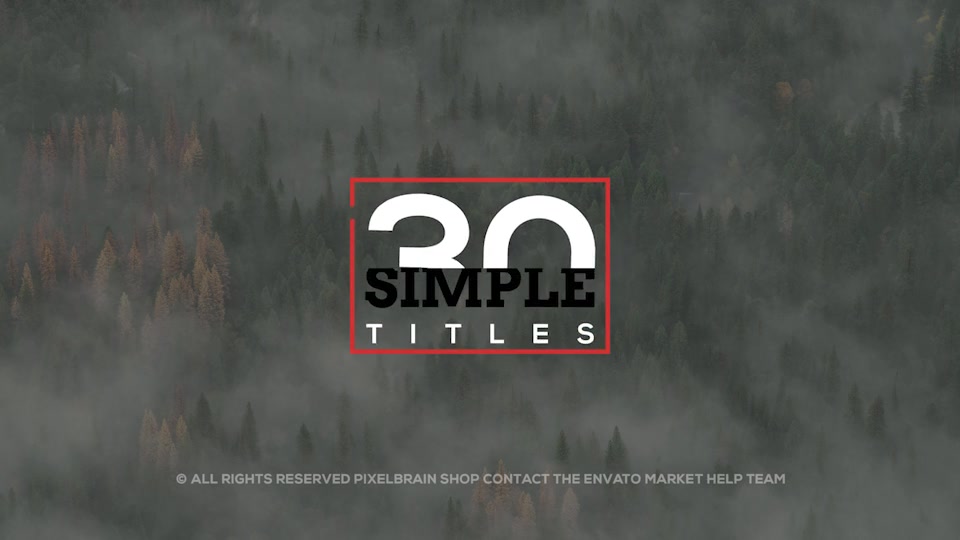 Simple Titles II - Download Videohive 20068606