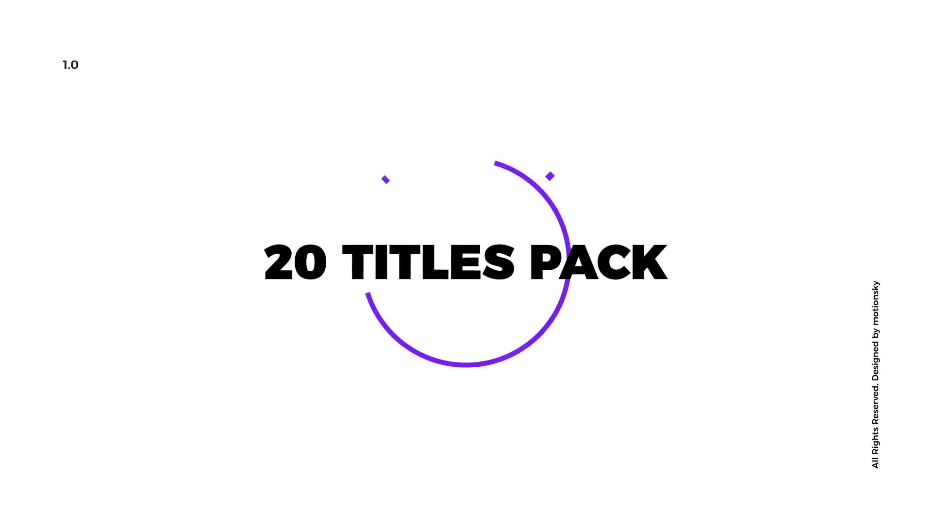 Simple Titles Pack Videohive 24281178 After Effects Image 2