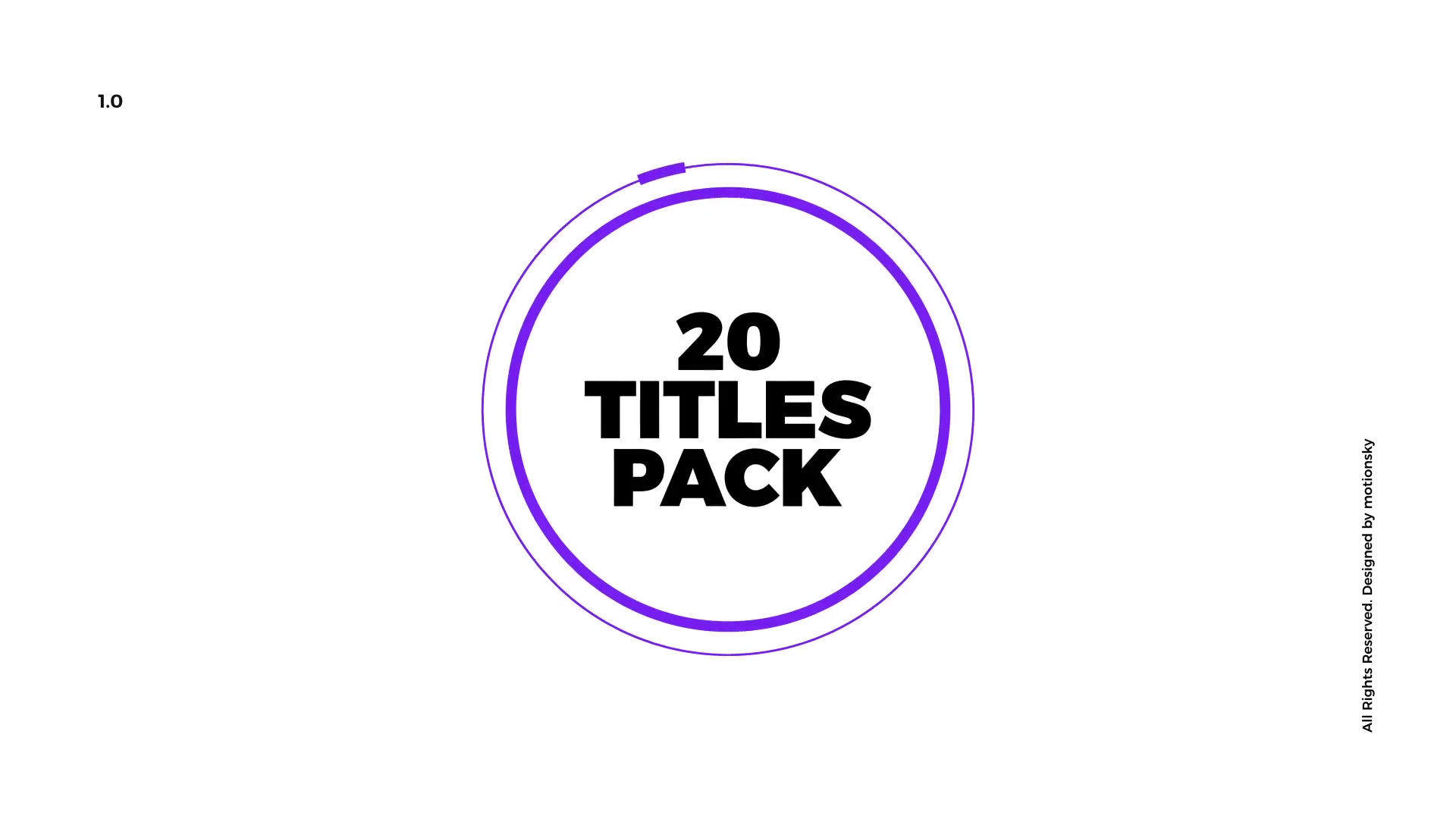 Simple Titles Pack Videohive 24281178 After Effects Image 9