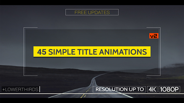 Simple Titles v2 - Download Videohive 15295066