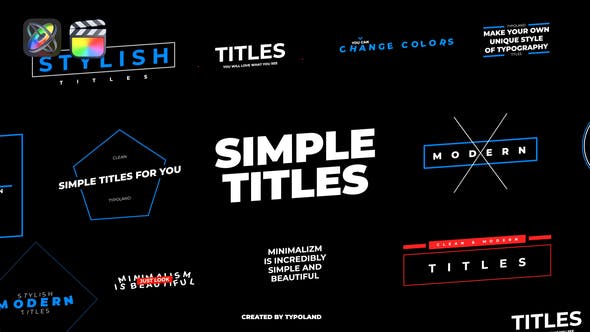Simple Titles - Videohive 33059309 Download