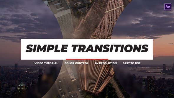 Simple Transitions After Effects - Download Videohive 39343592