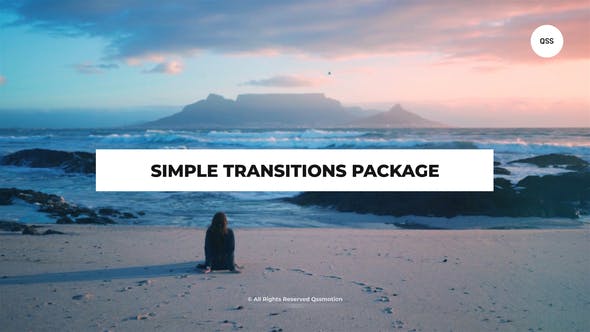 Simple Transitions Package - Videohive Download 32601566