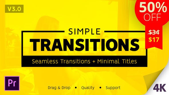 Simple Transitions - Videohive 23015252 Download
