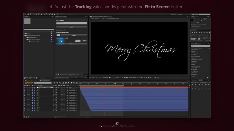 Simple Typer Holiday Particles Handwritten Typeface - Download Videohive 22733481