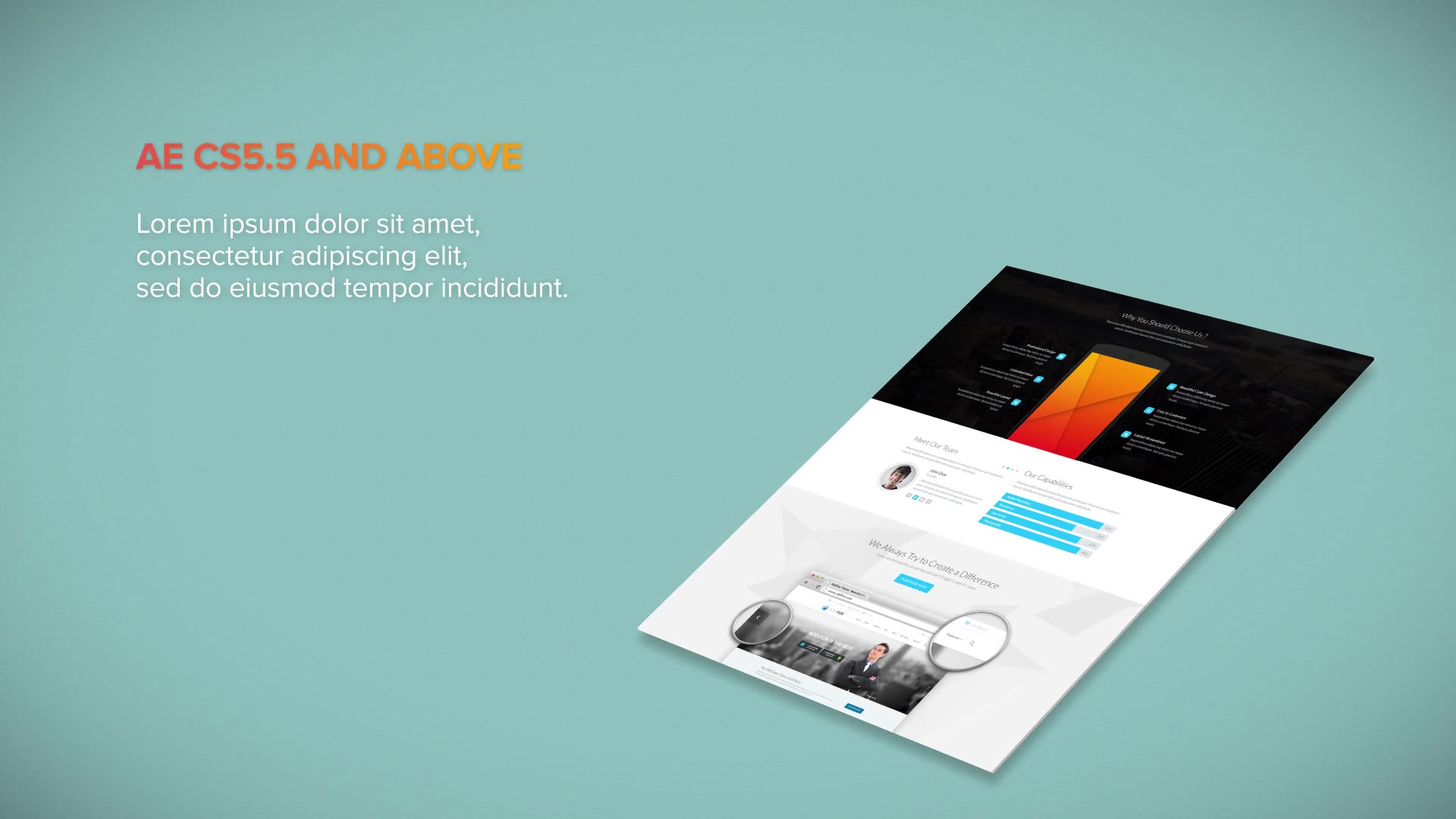 Simple Website Presentation Videohive 18542552 After Effects Image 10