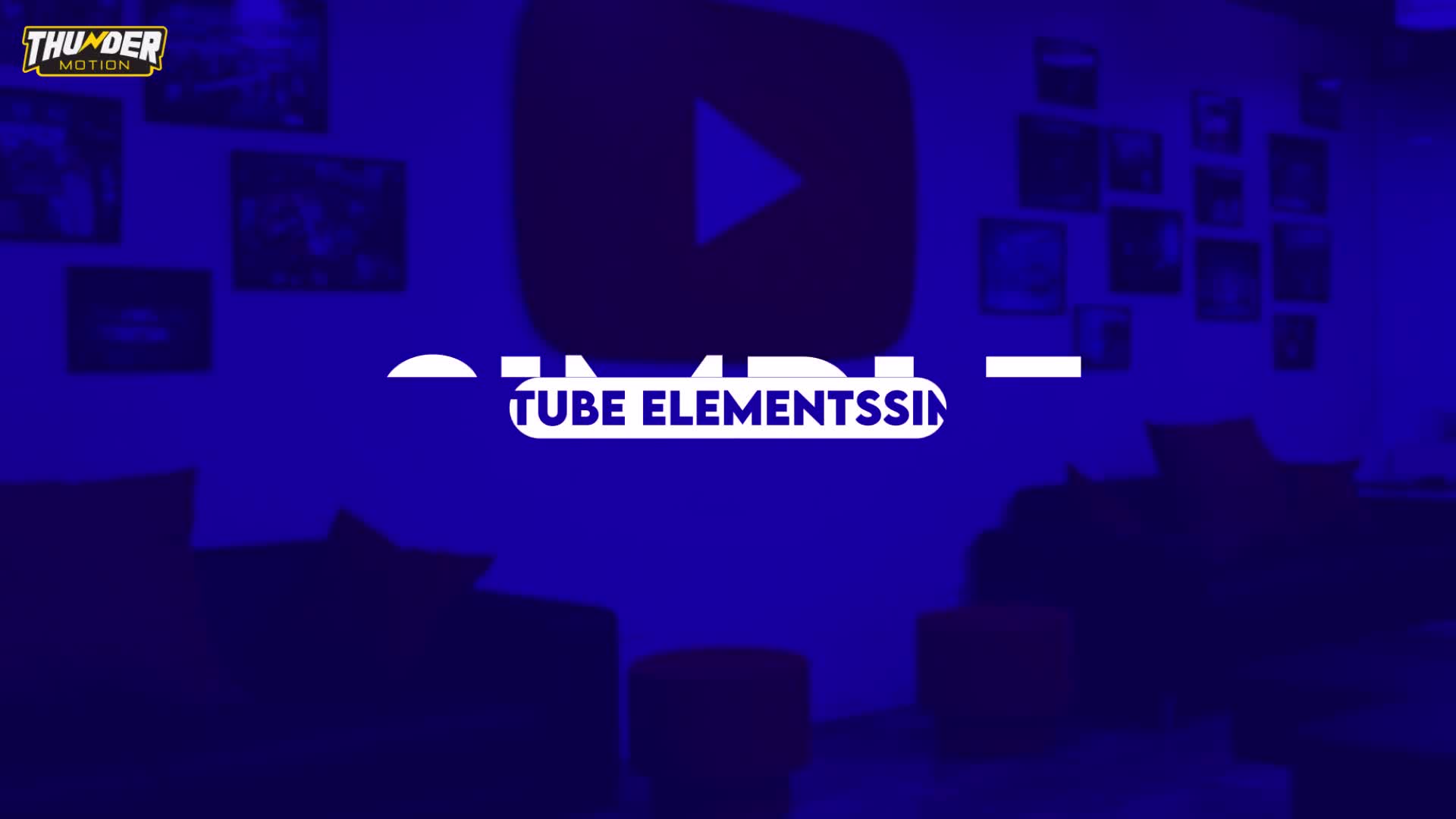 Simple YouTube Elements And Subscribe Button Pack Videohive 36080402 After Effects Image 1
