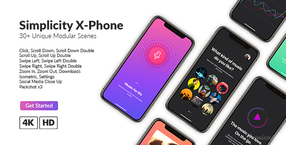 Simplicity X Phone Promo - Download Videohive 21462845