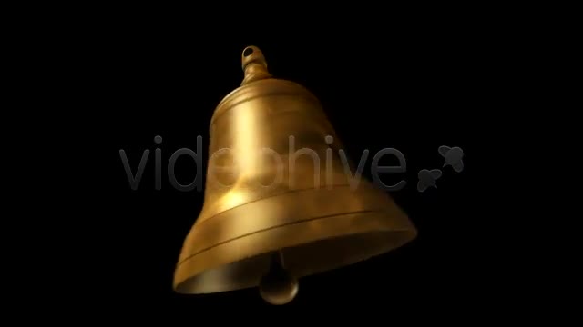 Single Bell Ringing Alpha Channel + Loop Videohive 1965902 Motion Graphics Image 1
