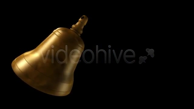 Single Bell Ringing Alpha Channel + Loop Videohive 1965902 Motion Graphics Image 2