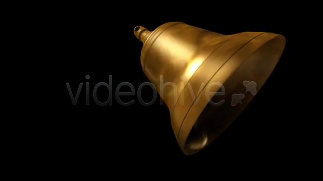 Single Bell Ringing Alpha Channel + Loop Videohive 1965902 Motion Graphics Image 3
