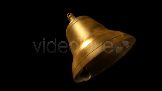 Single Bell Ringing Alpha Channel + Loop Videohive 1965902 Motion Graphics Image 5