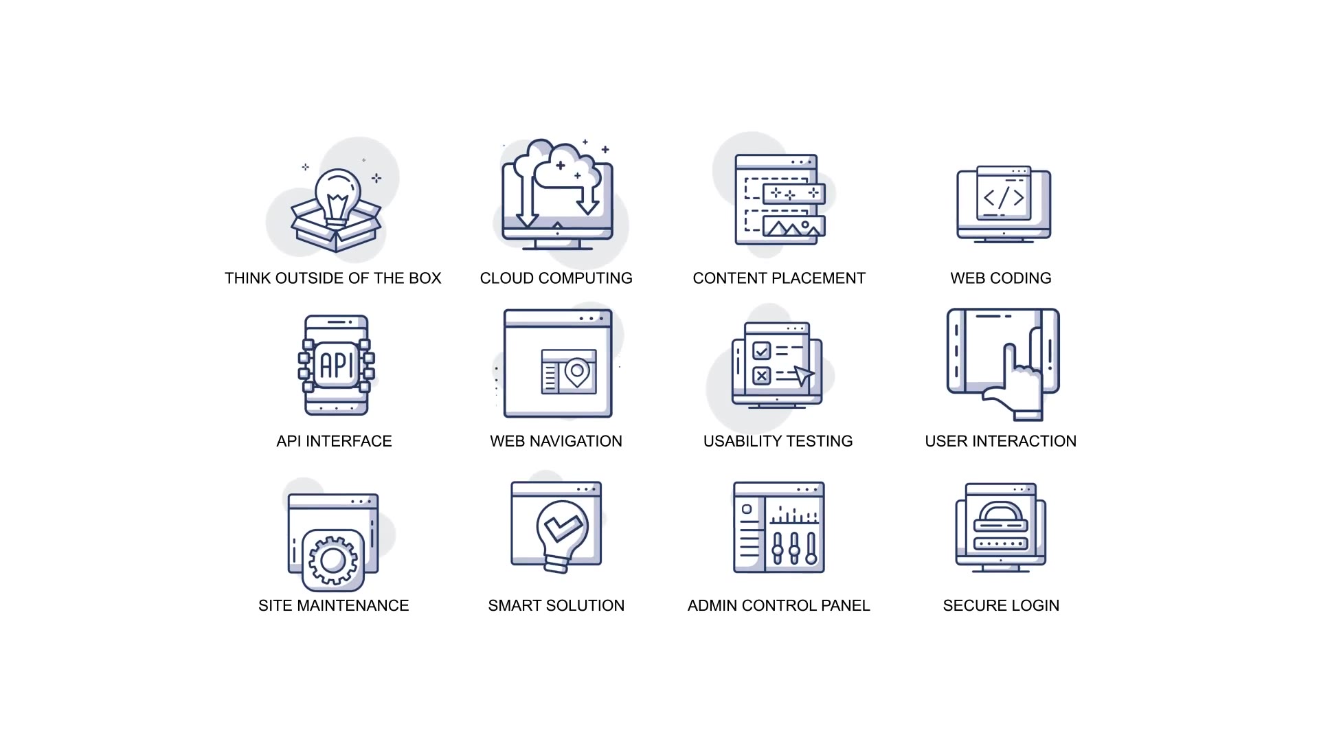 Site maintenance Animation Icons Videohive 34567956 After Effects Image 5