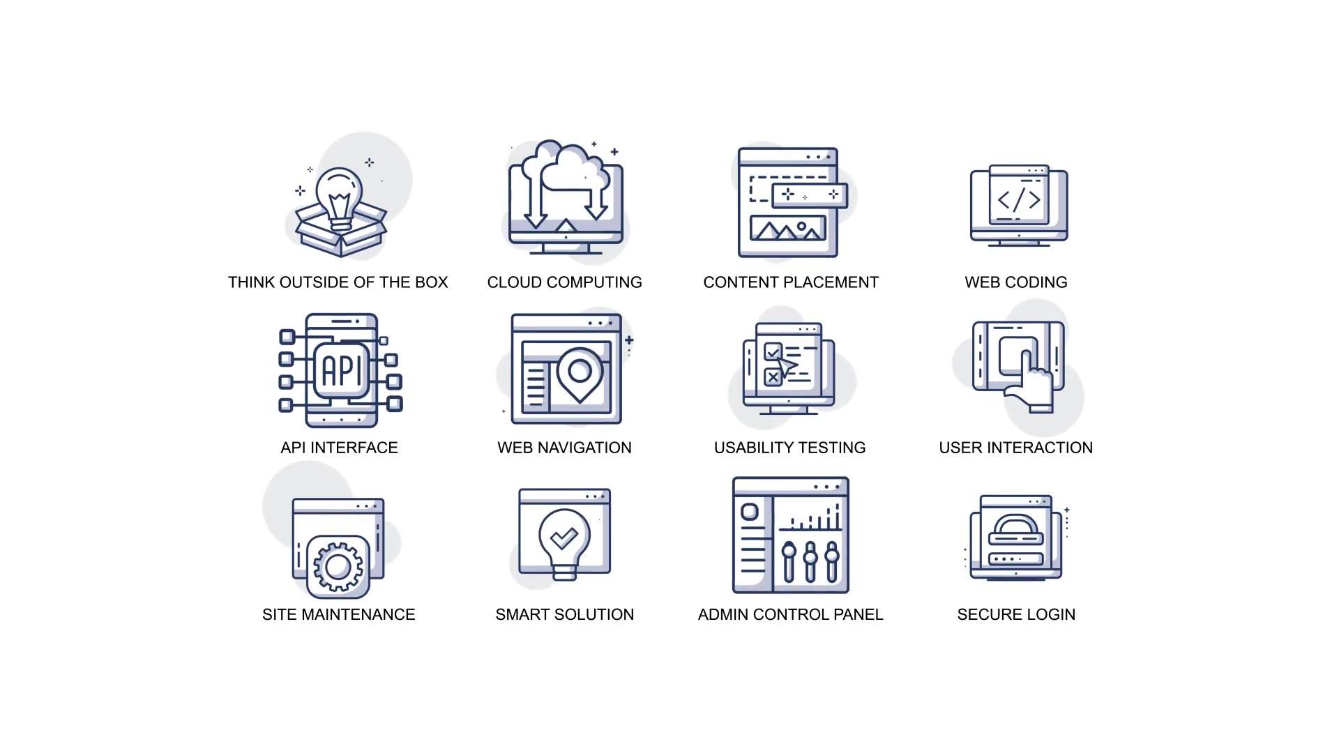 Site maintenance Animation Icons Videohive 34567956 After Effects Image 6