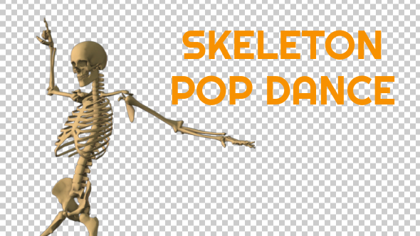 Skeleton Pop Music Dance - Download Videohive 18333091