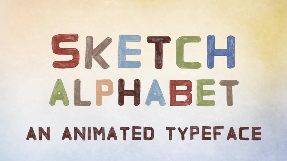 Sketch Alphabet - Download Videohive 10972791