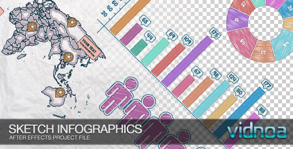 Sketch Infographics - Download Videohive 7497806