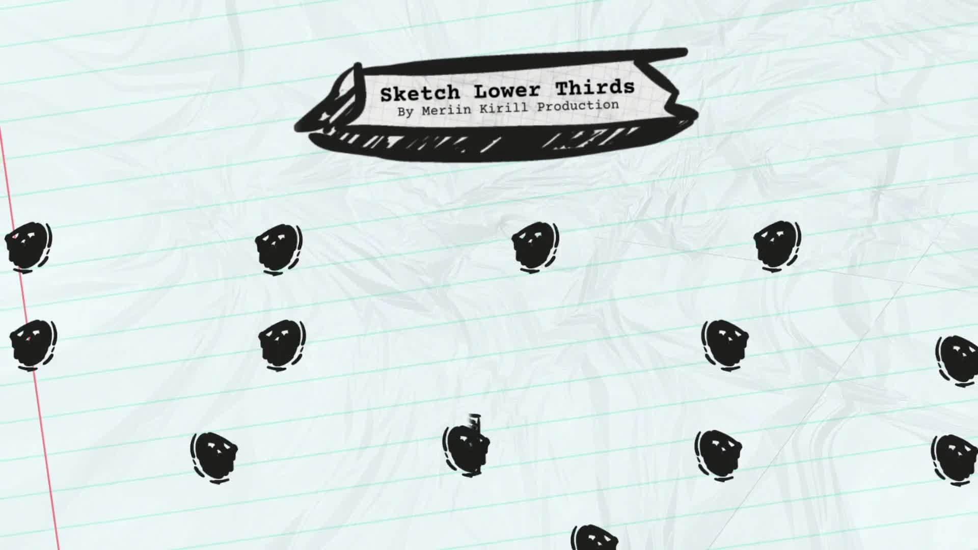 Sketch Lower Thirds Videohive 28299750 Premiere Pro Image 1