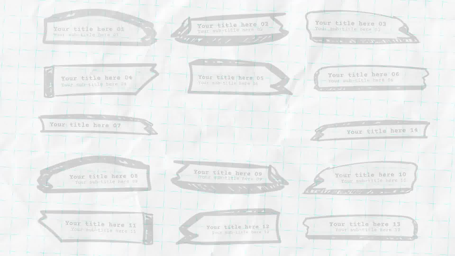 Sketch Lower Thirds Videohive 28299750 Premiere Pro Image 11