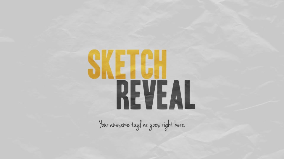 Sketch Reveal - Download Videohive 12026820