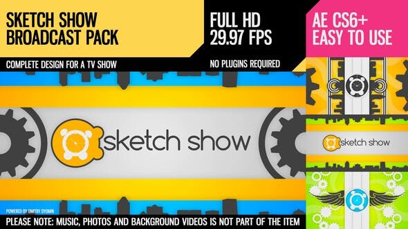 Sketch Show (Broadcast Pack) - Videohive 3549269 Download