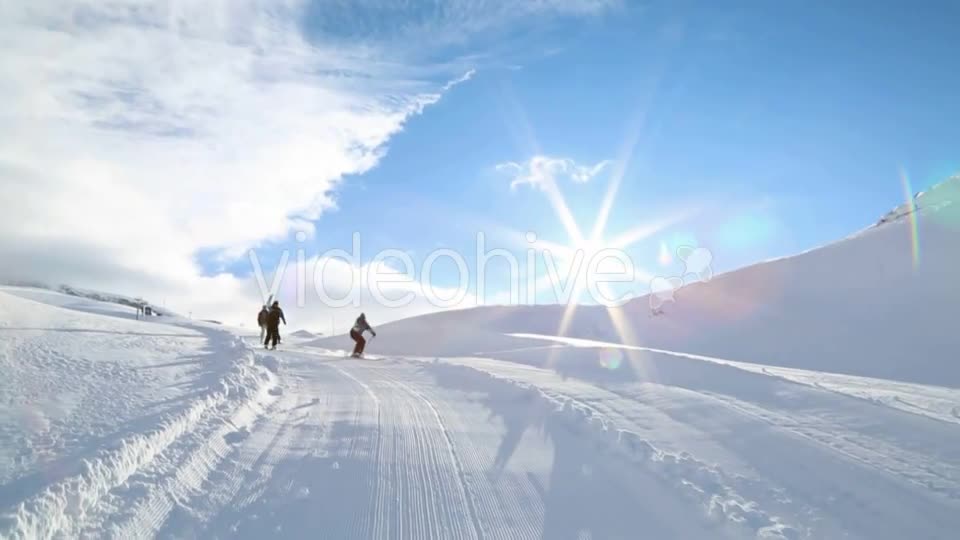 Skiing  Videohive 10483554 Stock Footage Image 1