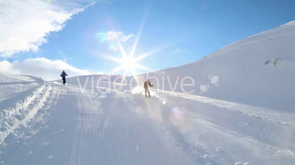 Skiing  Videohive 10483554 Stock Footage Image 6