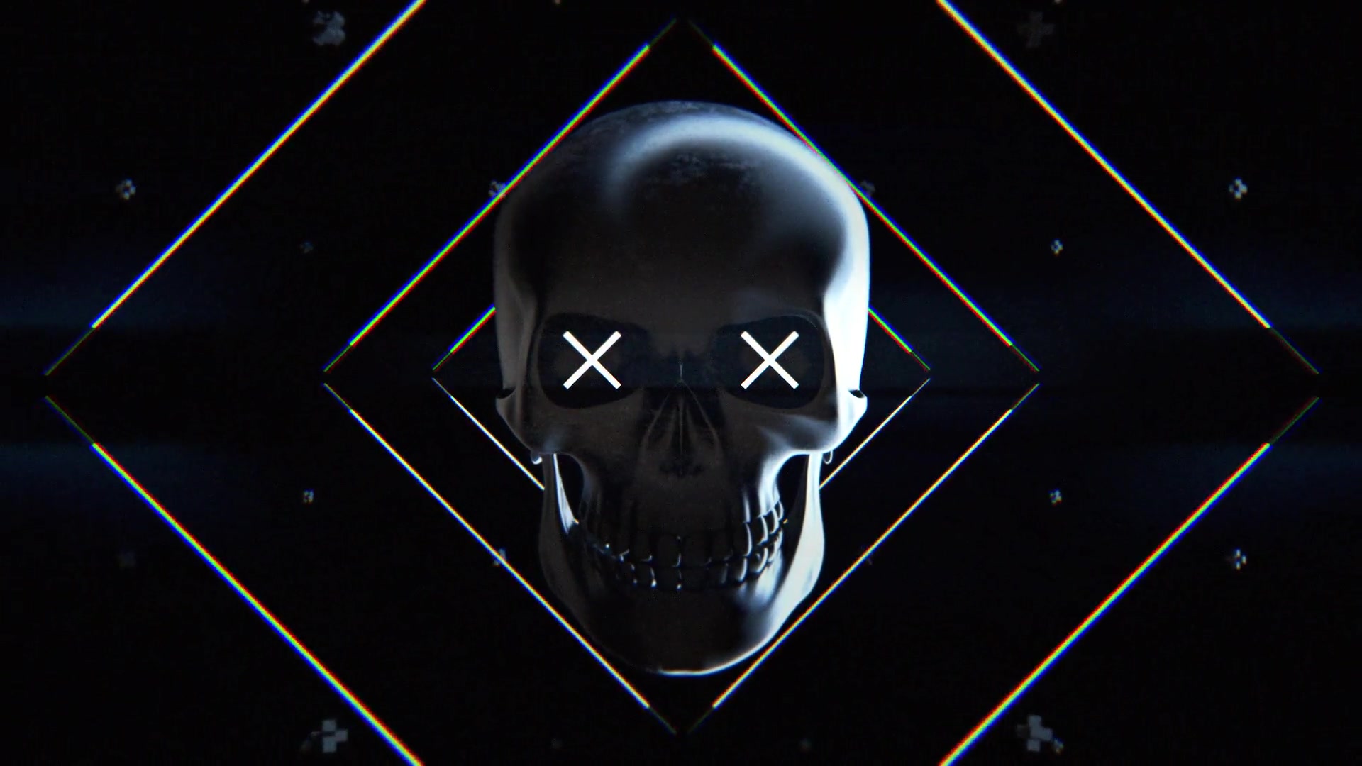 Skull Glitch Logo Videohive 23757818 After Effects Image 3