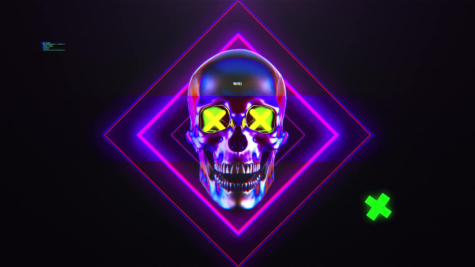Skull Glitch Logo Reveal Videohive 31816232 After Effects Image 4
