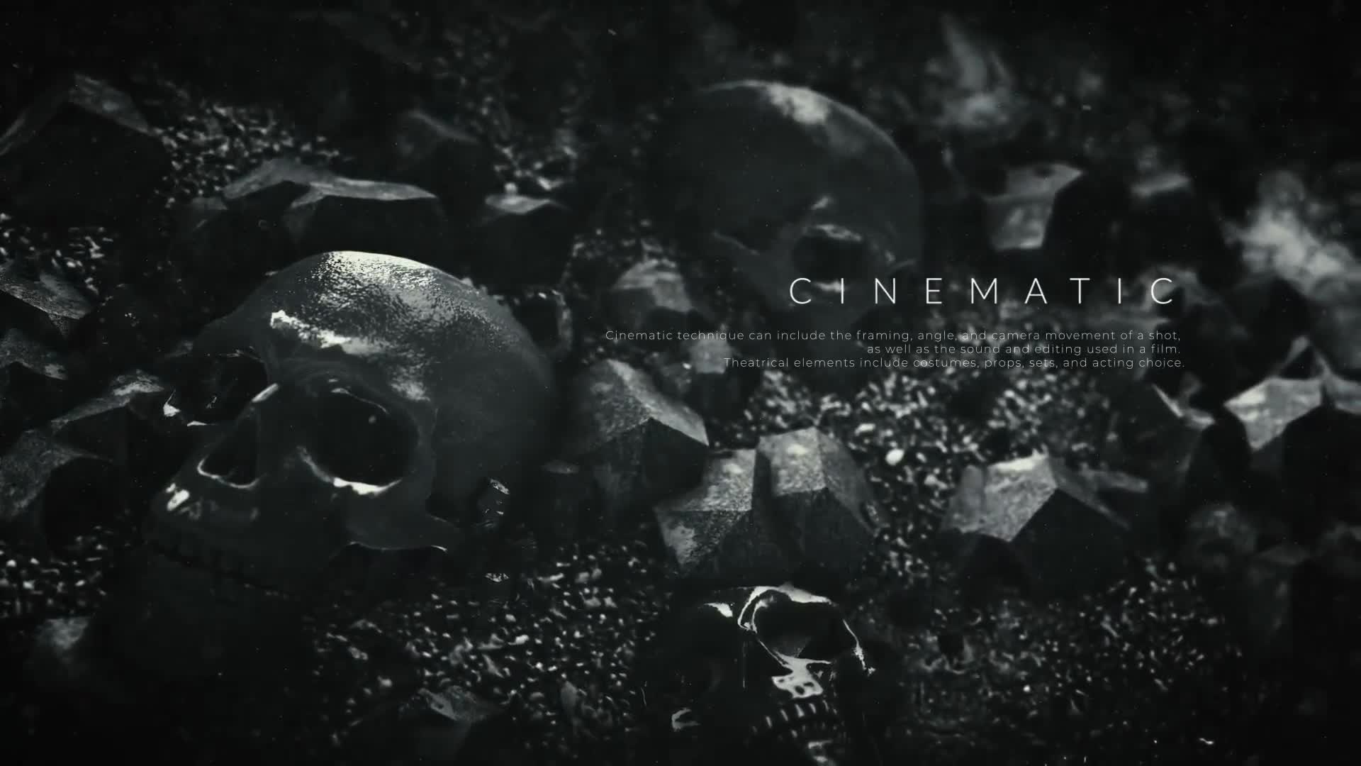 Skull Title Sequence Videohive 35983947 After Effects Image 1