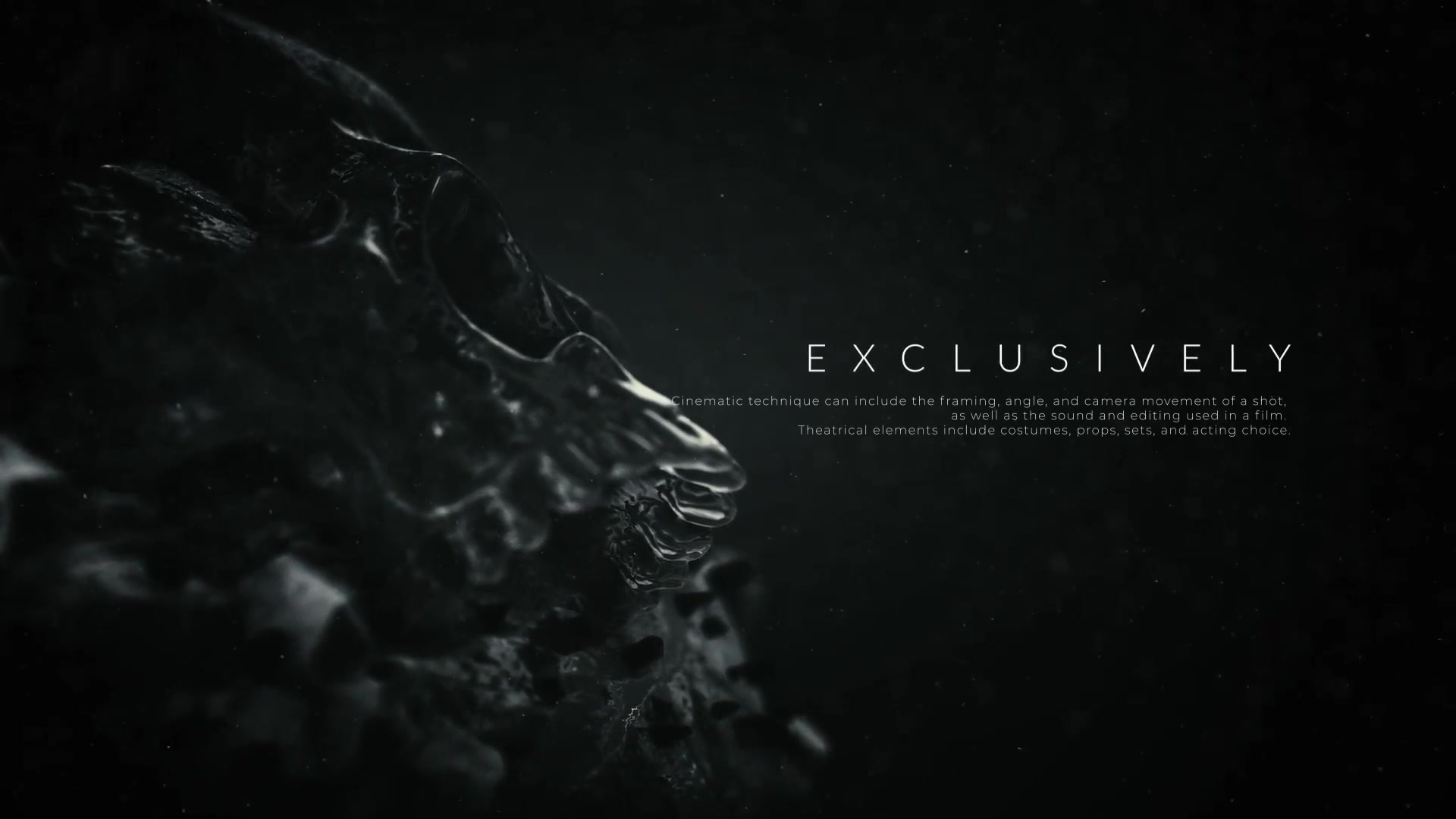Skull Title Sequence Videohive 35983947 After Effects Image 11