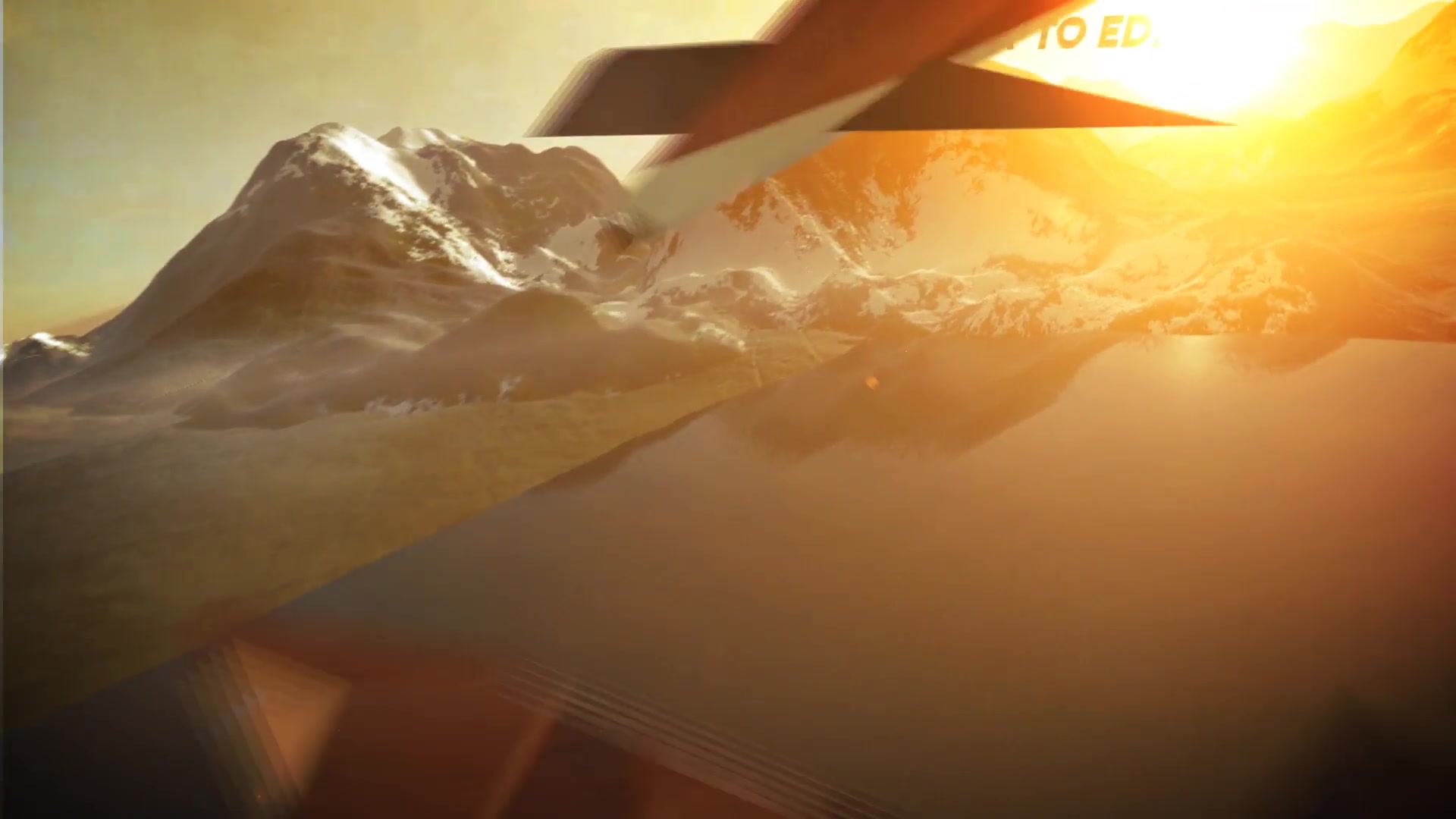 Sky and Mountains Titles - Download Videohive 10648452