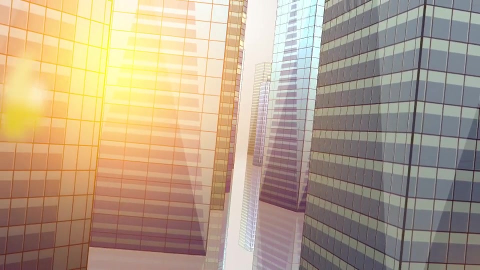 SkyScrapers Buildings Logo Apple Motion - Download Videohive 22749292