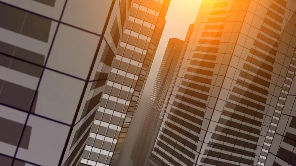 SkyScrapers Buildings Logo Apple Motion - Download Videohive 22749292