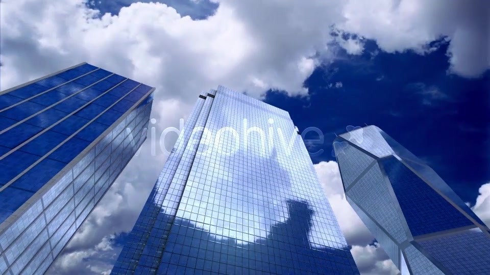 Skyscrapers Sky and Clouds Videohive 13109574 Motion Graphics Image 4