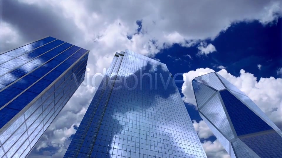 Skyscrapers Sky and Clouds Videohive 13109574 Motion Graphics Image 5