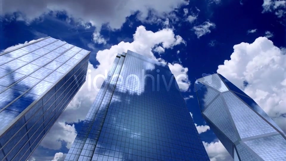 Skyscrapers Sky and Clouds Videohive 13109574 Motion Graphics Image 6