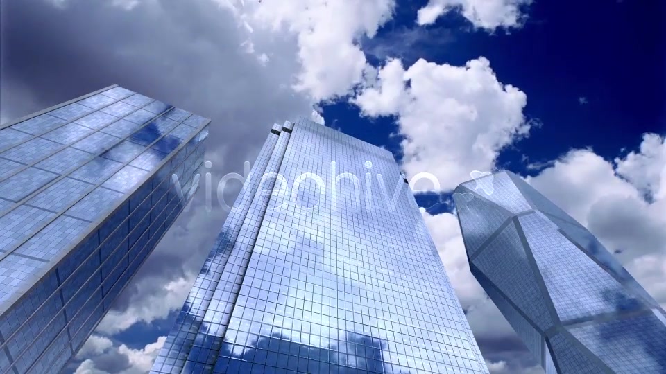 Skyscrapers Sky and Clouds Videohive 13109574 Motion Graphics Image 7