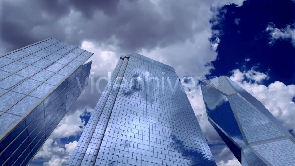 Skyscrapers Sky and Clouds Videohive 13109574 Motion Graphics Image 8