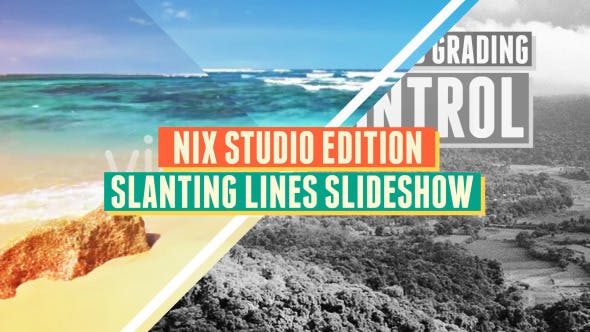 Slanting Lines Slideshow - Download 7127902 Videohive