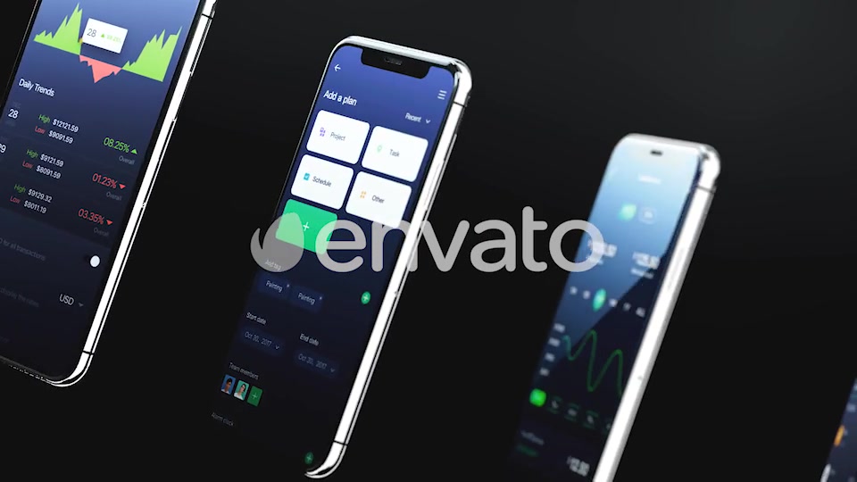 Sleek 3D Phone App Trailer Videohive 22300212 After Effects Image 8