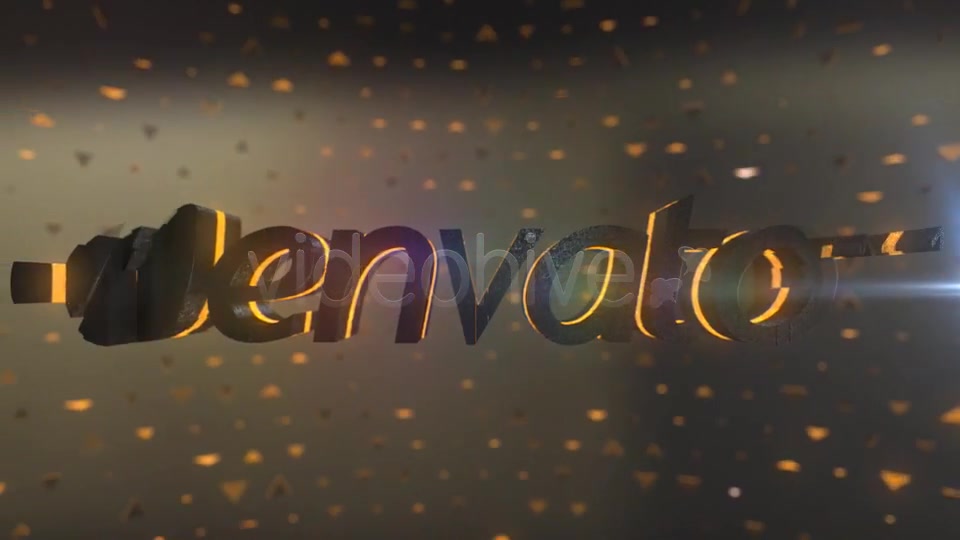 Sliced Logo Text Element 3d Reveal - Download Videohive 4903737