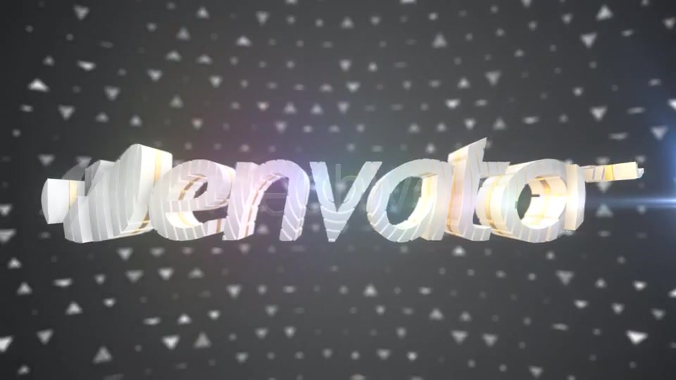 Sliced Logo Text Element 3d Reveal - Download Videohive 4903737