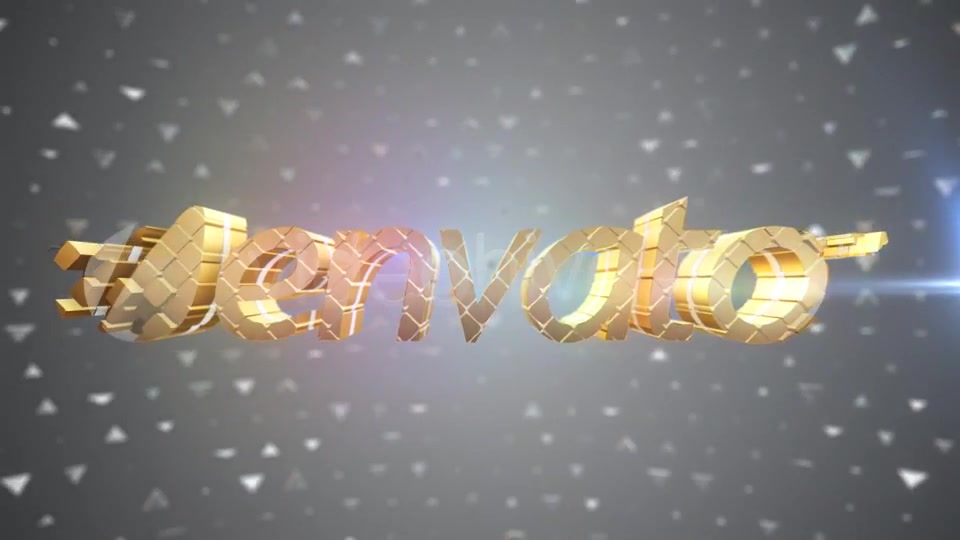 Sliced Logo Text Element 3d Reveal - Download Videohive 4903737