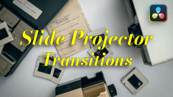 Slide Projector Transitions | DaVinci Resolve - Videohive 44318728 Download