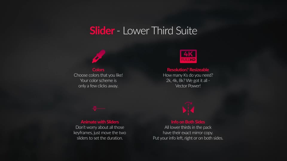 Slider Lower Thirds Suite Videohive 19390525 After Effects Image 2